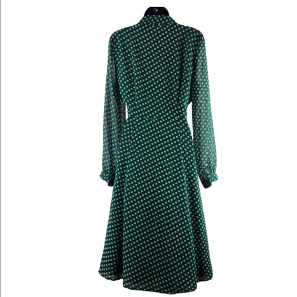 Eva Mendez New York & Company Dress polkadot SZ6 - Picture 3 of 8